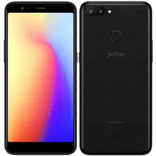 【中古品】jetfon スマートフォン ブラック クラウドSIMスマホ MAYA SYSTEM ELTP18A04-BK [jetfon P6 ブラック