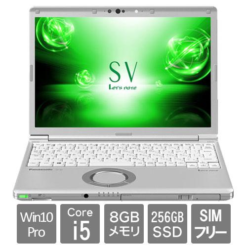 軽量✨Let's note ｜Core i5第7世代✨SSD256GB✨8GB Let's note SV ノートPC パナソニック Lets SV7 CF-SV7HF4VS [SV7 (i5