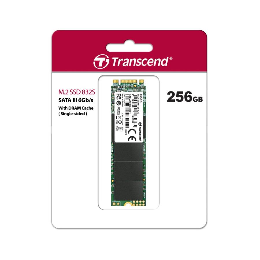 Transcend（トランセンド） SSD TS256GMTS832S [256GB SSD MTS832S M.2
