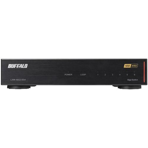 BUFFALO（バッファロー） スイッチングハブ LXW-10G2/2G4 [10GbE 2