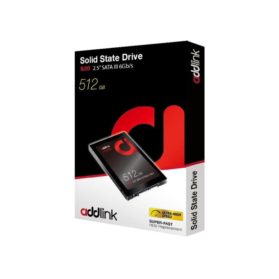 addlink SSD ad512GBS20S3SM [512GB S20M 2.5インチ 7mm SATA III 6Gb