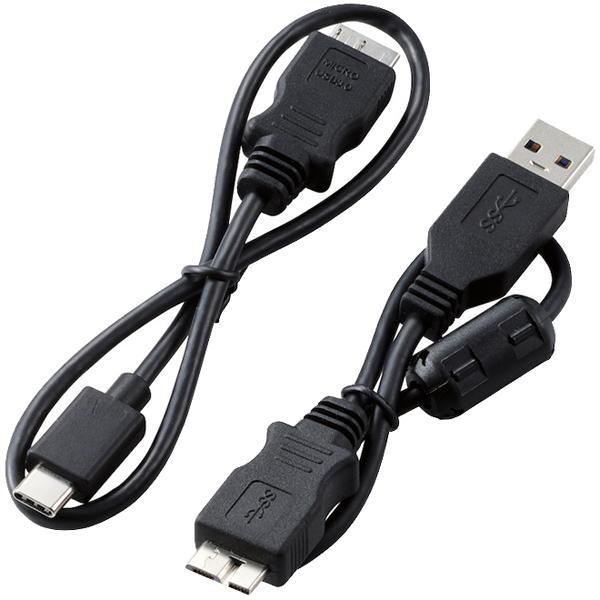 ELECOM ポータブルSSD エレコム ESD-EF1000GBKR [外付けSSD/USB3.2