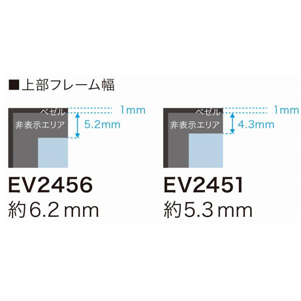 液晶ディスプレイ ナナオ（EIZO） FlexScan EV2456-BK [24.1型カラー液晶モニター EV2456 ブラック]｜etrend-y｜04