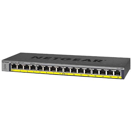 NETGEAR（ネットギア） スイッチングハブ NETGEAR GS116PP-100AJS