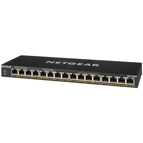 NETGEAR（ネットギア） スイッチングハブ NETGEAR GS316PP-100AJS [PoE