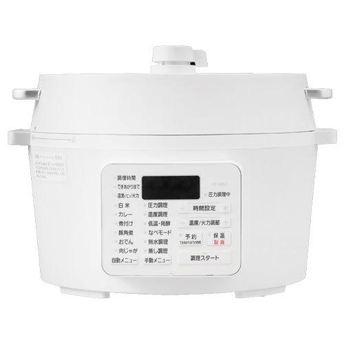 【メーカー直売】 鍋・電気圧力鍋 アイリスオーヤマ 調理家電 PC-MA4-W [電気圧力鍋 4.0L ホワイト] 圧力鍋