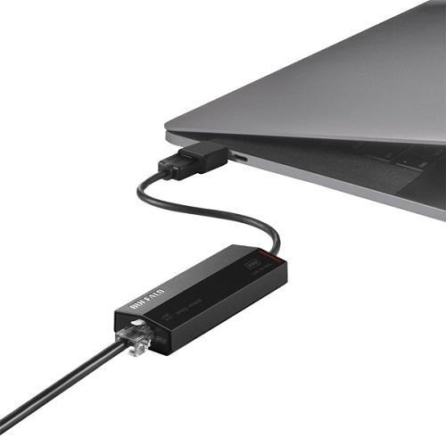 BUFFALO（バッファロー） 有線LANアダプタ LUA-U3-A2G/C [2.5GbE対応