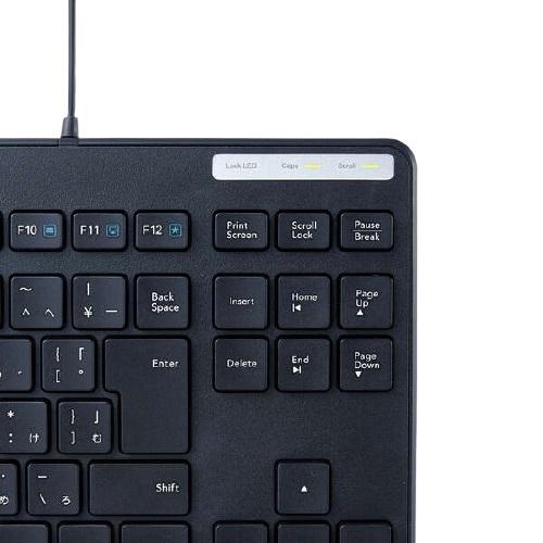 ELECOM（エレコム） キーボード PC TK-FCM107KBK [有線キーボード/薄型