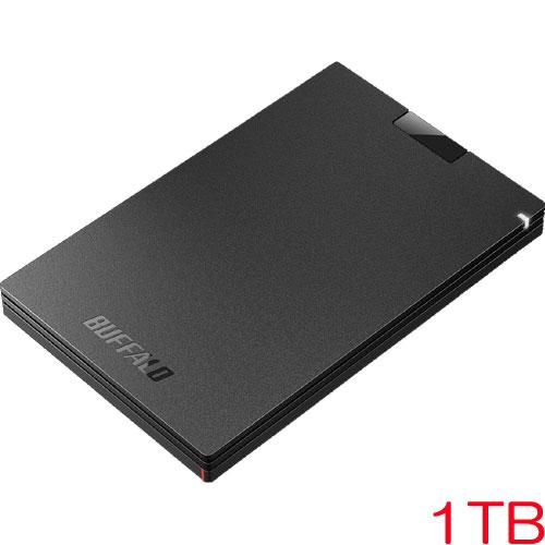BUFFALO（バッファロー） ポータブルSSD SSD-PGC1.0U3-BC [USB3.2