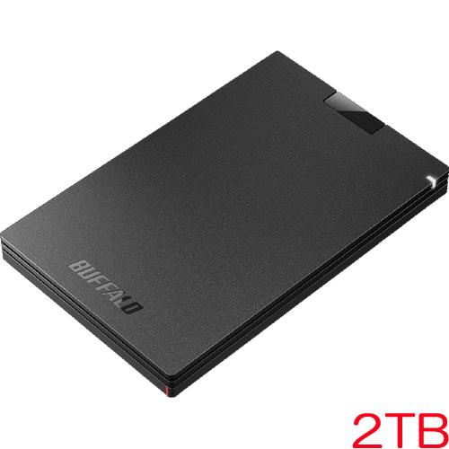 BUFFALO（バッファロー） ポータブルSSD SSD-PGC2.0U3-BC [USB3.2 