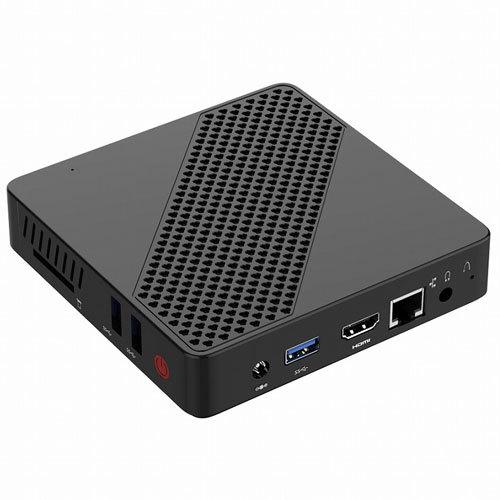 MINISFORUM スリムデスクトップPC N40-4/64-W10Pro(N4020) [ファンレス 