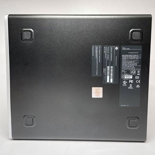 スリムデスクトップPC HP ☆永久保証の美品中古PC！☆6DX60AV-DIMBRR [PRODESK 600 G5 SF(i7-9700 8GB SSD256GB Win10Pro64)]の画像
