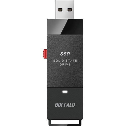 BUFFALO（バッファロー） ポータブルSSD SSD-SCT1.0U3-BA [USB3.2(Gen2 