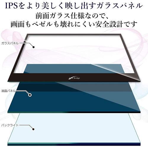 モバイル液晶ディスプレイ NEW BRIDGE NB-156BK [フルフラット