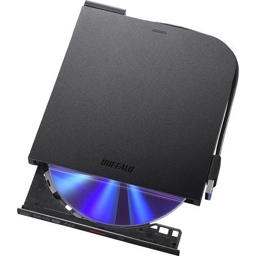 BUFFALO（バッファロー） ポータブルBDドライブ BRXL-PTV6U3-BKB [USB3