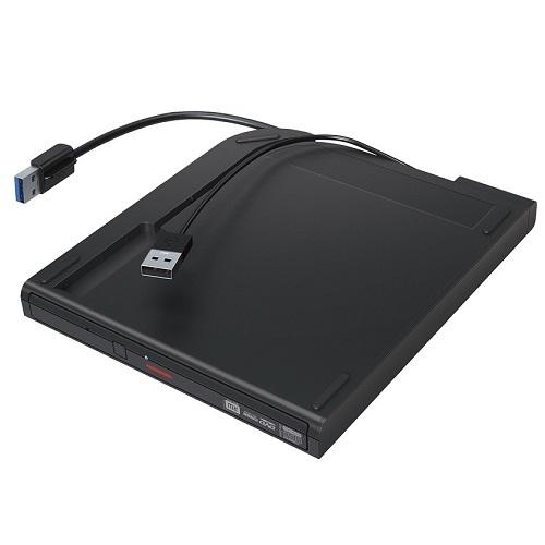 BUFFALO（バッファロー） ポータブルDVDドライブ DVSM-PTCV8U3-BKB
