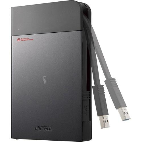 BUFFALO（バッファロー） ポータブルHDD HDS-PZNVB1.0U3 [抗ウイルス
