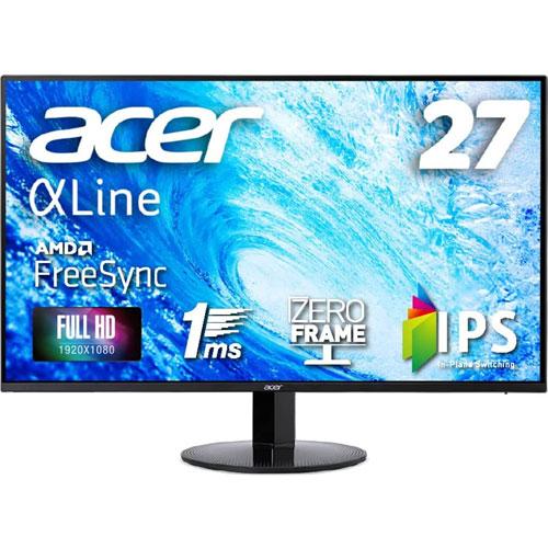 美品 acer LCDモニター SA271 27インチ モニターのみ acer（エイサー） 液晶ディスプレイ SA271bmix [27型ワイド液晶