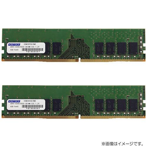 ADTEC（アドテック） デスクトップPC用メモリ ADS3200D-E16GDBW [16GB