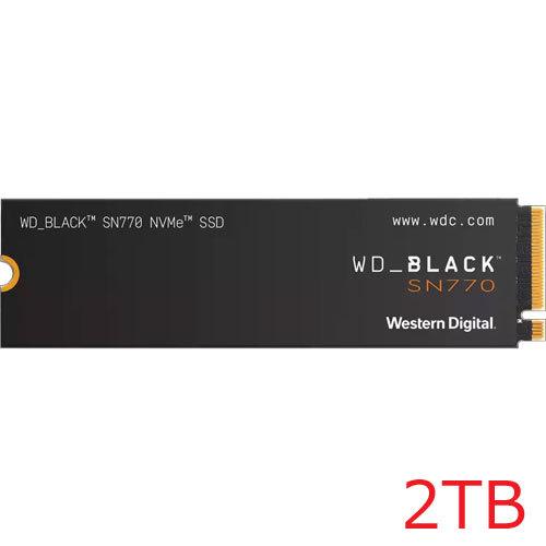 WD Black SSD ウエスタンデジタル WDS200T3X0E [WD_BLACK SN770 NVMe