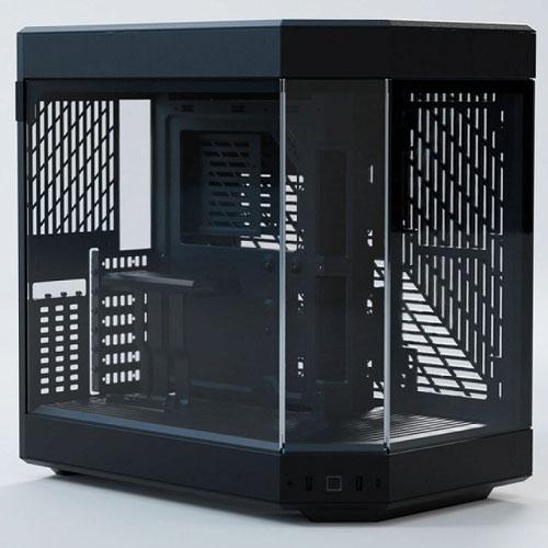 PCケース HYTE Y60 Black [E-ATX ピラーレス式パノラマガラス搭載