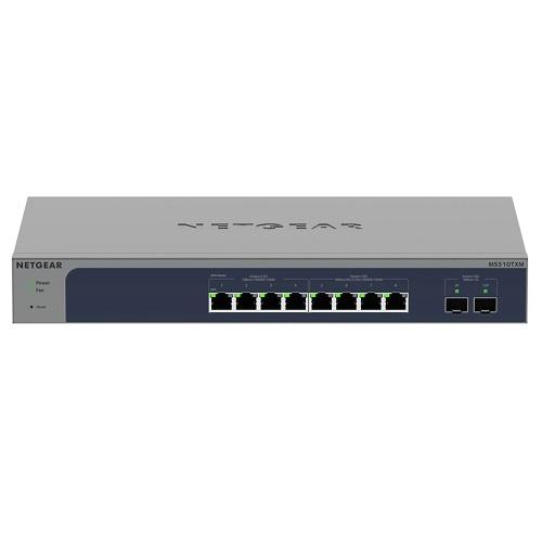 NETGEAR（ネットギア） スイッチングハブ NETGEAR MS510TXM-100AJS [マルチギガ8ポートSFP+ 2スロット ...