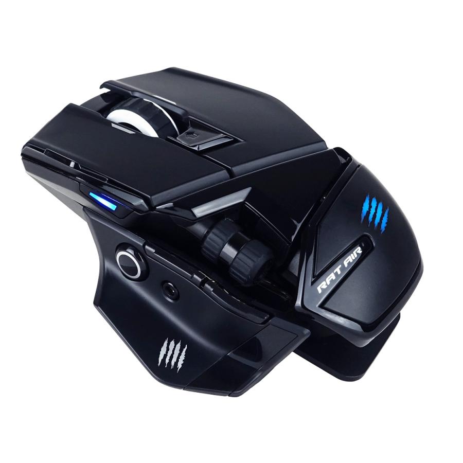 マッドキャッツ ゲーミングマウス R.A.T. AIR 有線/無線　国内正規品 R.A.T ゲーミングマウス MAD CATZ MR04DHAMBL000-0J [RAT AIR有線/無線