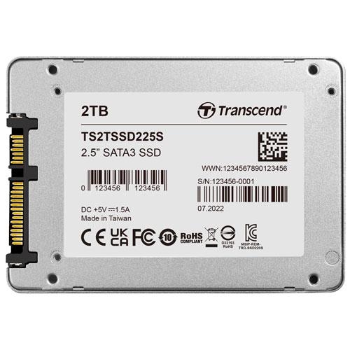 Transcend（トランセンド） SSD TS2TSSD225S [2TB SSD225S 2.5インチ