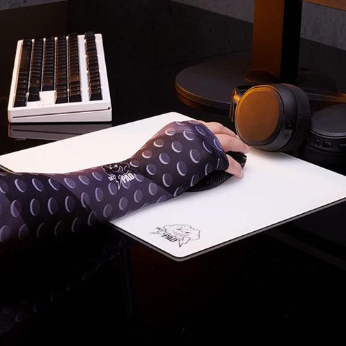 アームスリーブ SkyPAD SkyPAD Arm Sleeves Black w Hand L/XL [フルカバータイプ（手の甲まで