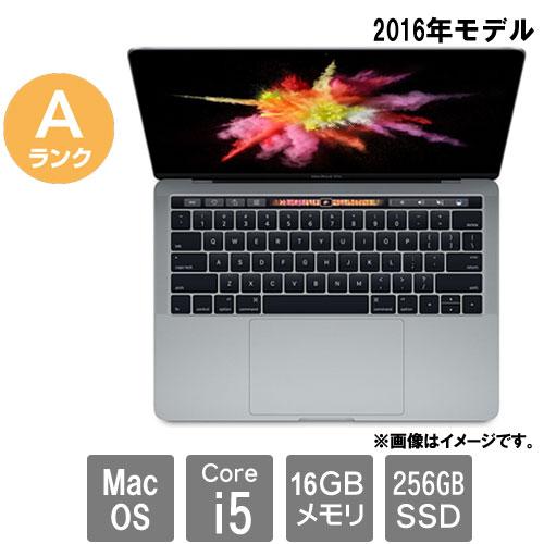 ノートPC Apple ★中古パソコン・Aランク★C02SX0QYGTDX [MacBook Pro 13.2(Core i5 16GB SSD256GB 13.3 MacOS 30日保証)]