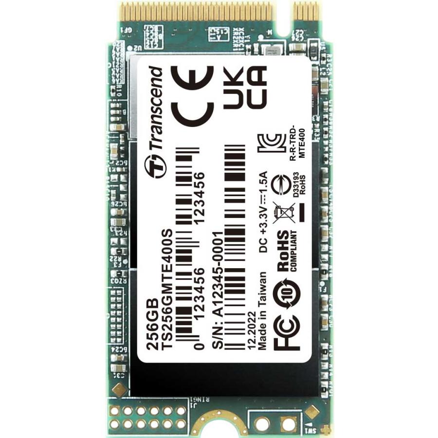ジャンク Transcend SSD Gen3×4 TS256GMTE400S Transcend（トランセンド） SSD TS256GMTE400S [256GB PCIe SSD 400S M