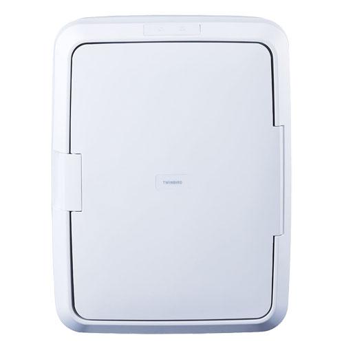 保冷保温庫 ツインバード HR-EB08W [冷温庫 20L 500mlペットボトル12本収納可能 AC100V/DC12V]の画像