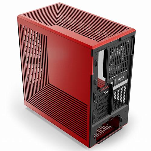 (新品未使用￼￼)HYTE Y40 赤 パノラマケース PCケース HYTE Y40 Red [ATX ピラーレス式パノラマガラス搭載 レッド