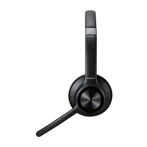 ELECOM（エレコム） ヘッドセット LBT-HSOH20BK [Bluetooth対応ヘッド