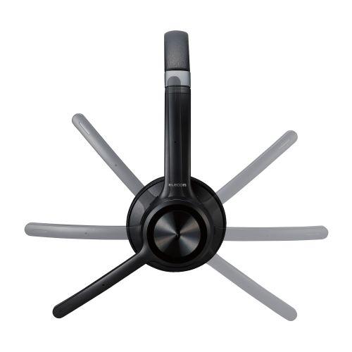 ELECOM（エレコム） ヘッドセット LBT-HSOH20BK [Bluetooth対応ヘッド
