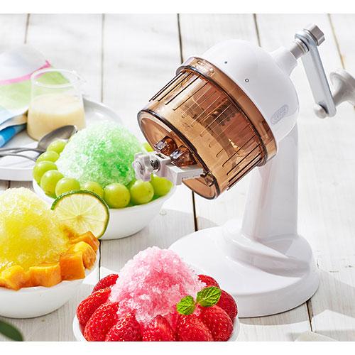Toffy かき氷機 ラドンナ K-IS10-PW [Toffy コンパクトふわふわかき氷