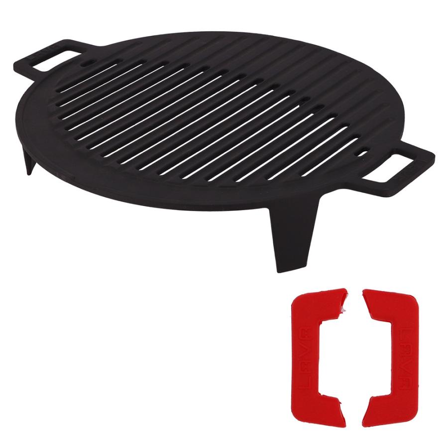 グリルパン LAVA LV0056 [シリコンハンドルバーベキューグリル 37cm] 1252383イートレンドヤフー店 通販