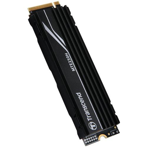 SSD NVMe Transcend MTE250H 4TB - PCIe Gen4 X4, Vitesse 7500 Mo/s - Pour Gaming, Montage Vidéo, Haute Performance