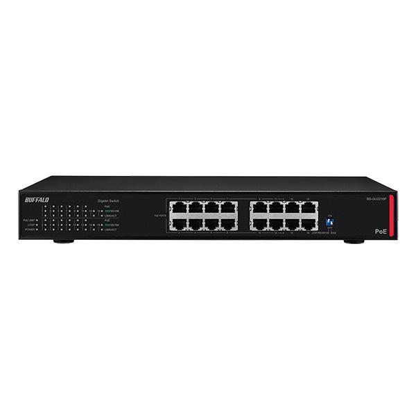 BUFFALO（バッファロー） スイッチングハブ BS-GU2216P [法人向け L2 