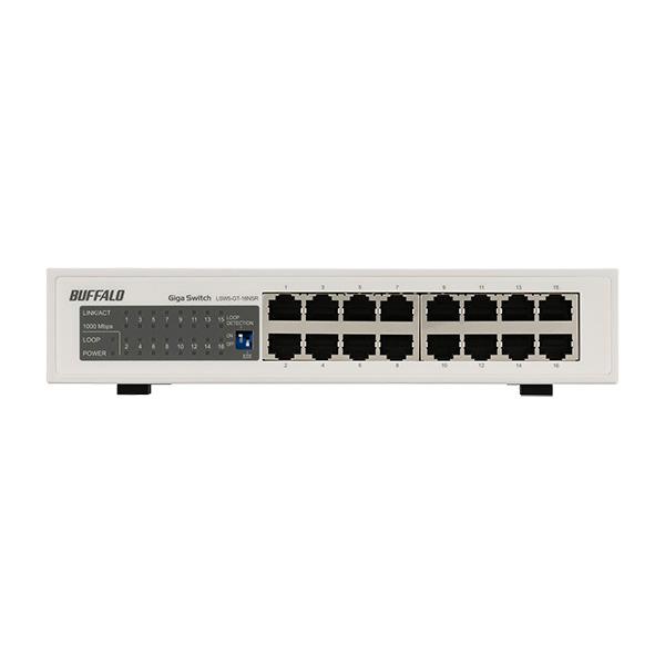 BUFFALO（バッファロー） スイッチングハブ LSW5-GT-16NSR [Giga