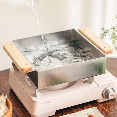 蒸器 せいろ ドクターハウズ Dr.HOWS ヒノキ蒸し器2段フルセット