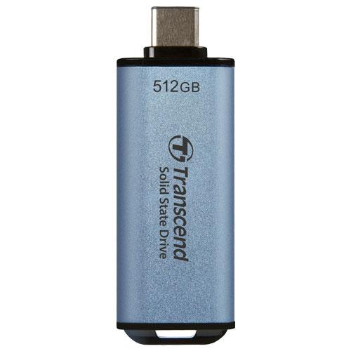 トランセンド ポータブルSSD 512GB 高速 Transcend（トランセンド） ポータブルSSD TS512GESD300C [512GB