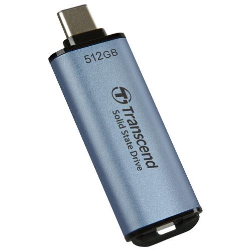Transcend（トランセンド） ポータブルSSD TS512GESD300C [512GB