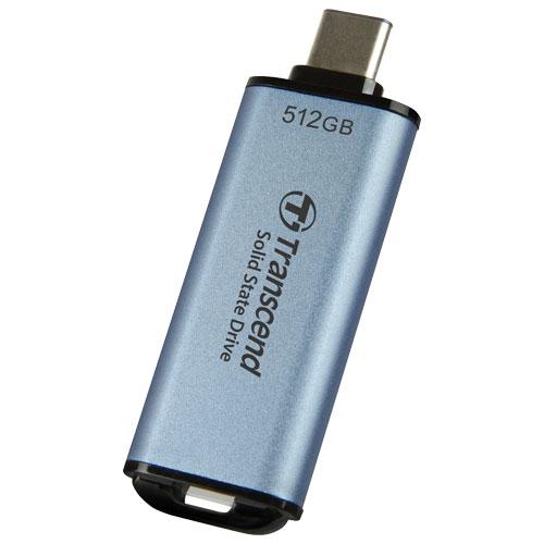 Transcend（トランセンド） ポータブルSSD TS512GESD300C [512GB