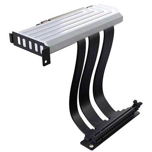 HYTE PCIE40 4.0 ライザーケーブル WHITE 200mm 延長ケーブル HYTE PCIE40 4.0 Luxury Riser Cable WHITE [PCIe x16