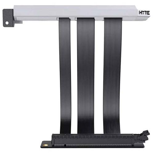 延長ケーブル HYTE PCIE40 4.0 Luxury Riser Cable WHITE [PCIe x16