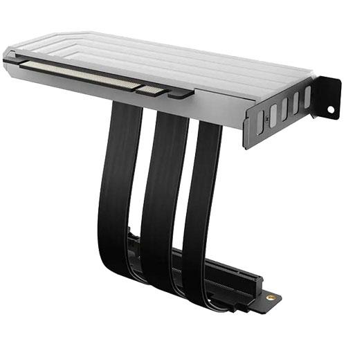 延長ケーブル HYTE PCIE40 4.0 Luxury Riser Cable WHITE [PCIe x16