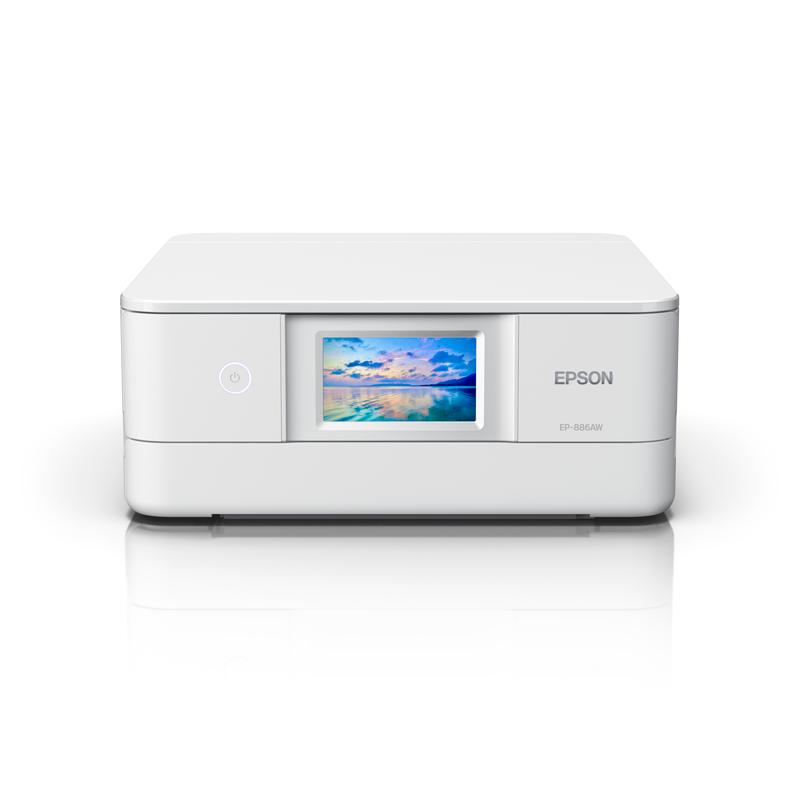 EPSON カラーインクジェット複合機 Colorio EP-886AW エプソン（EPSON） インクジェット複合機 Colorio EP-886AW [A4カラー