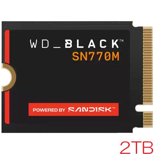WD Black SSD ウエスタンデジタル WDS200T3X0G [WD_BLACK SN770M NVMe