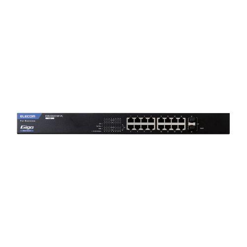 ELECOM（エレコム） スイッチングハブ EHB-SG2C16F-PL [スイッチング